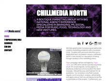 Tablet Screenshot of chillmedianorth.com